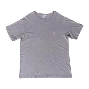 Champion‎ Crew Neck Short Sleeve T Shirt Grey XXL